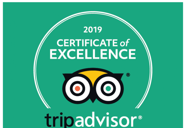 Asianway Travel won TripAdvisor Certificate of Excellence 2019