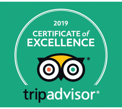 Asianway Travel won TripAdvisor Certificate of Excellence 2019