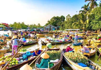 Floating Market - Western River Culture