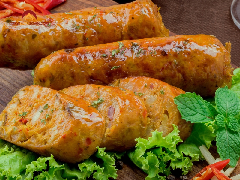 Sai Oua or Sai Gok – Lao Sausage