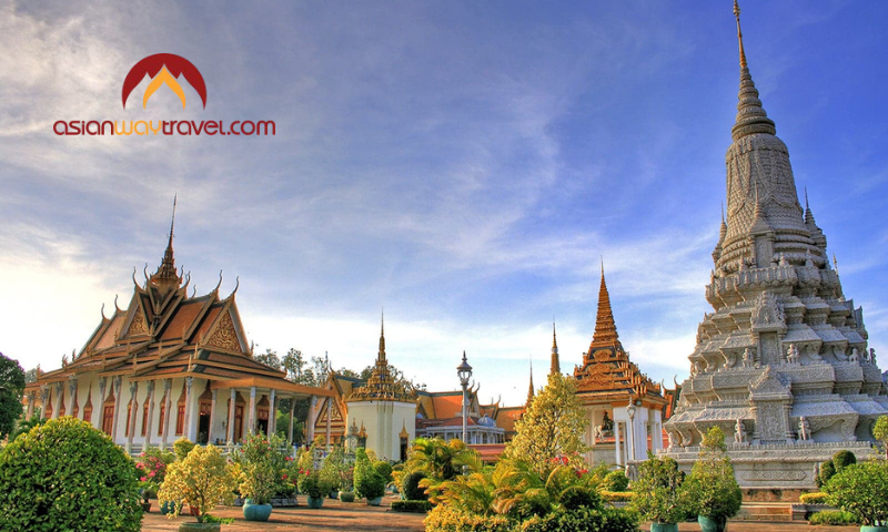 Royal Palace and Silver Pagoda, Phnom Penh, Cambodia