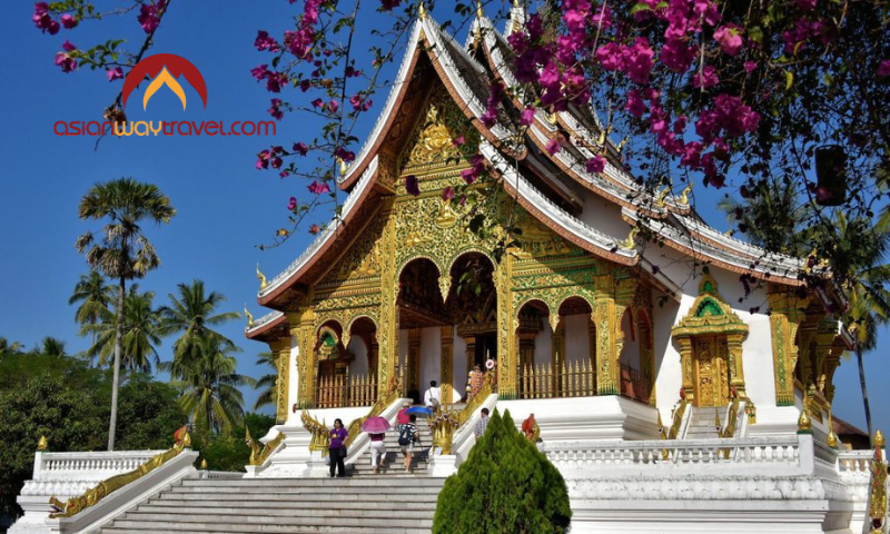 Ornate temple in Luang Prabang