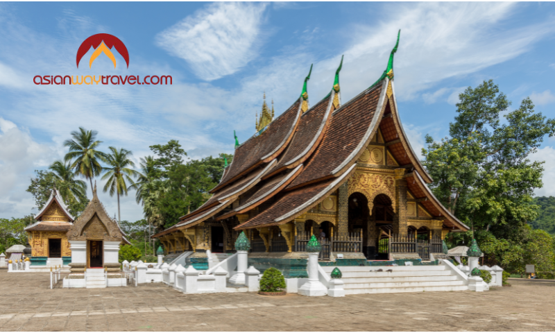 Traditional Lao temple in Luang Prabang