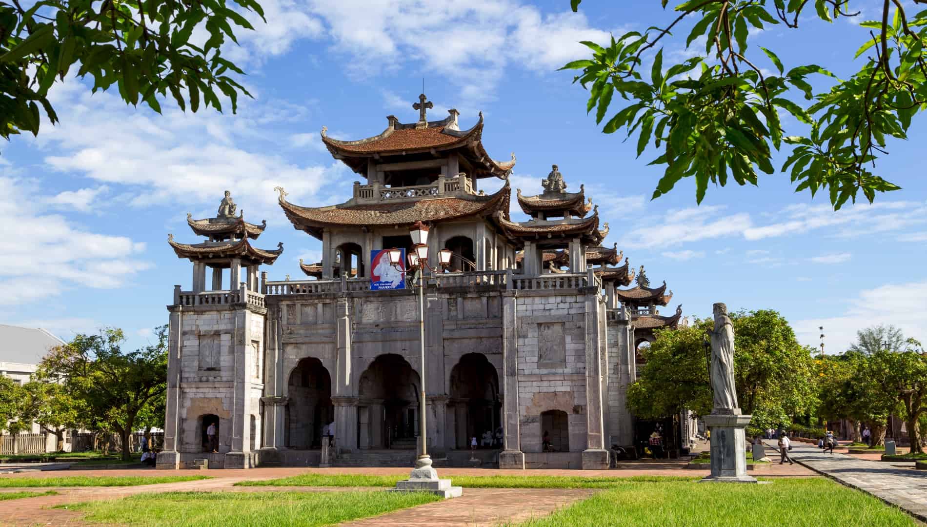 Ninh Binh Vietnam Travel - Phat-Diem-Stone-Cathedral