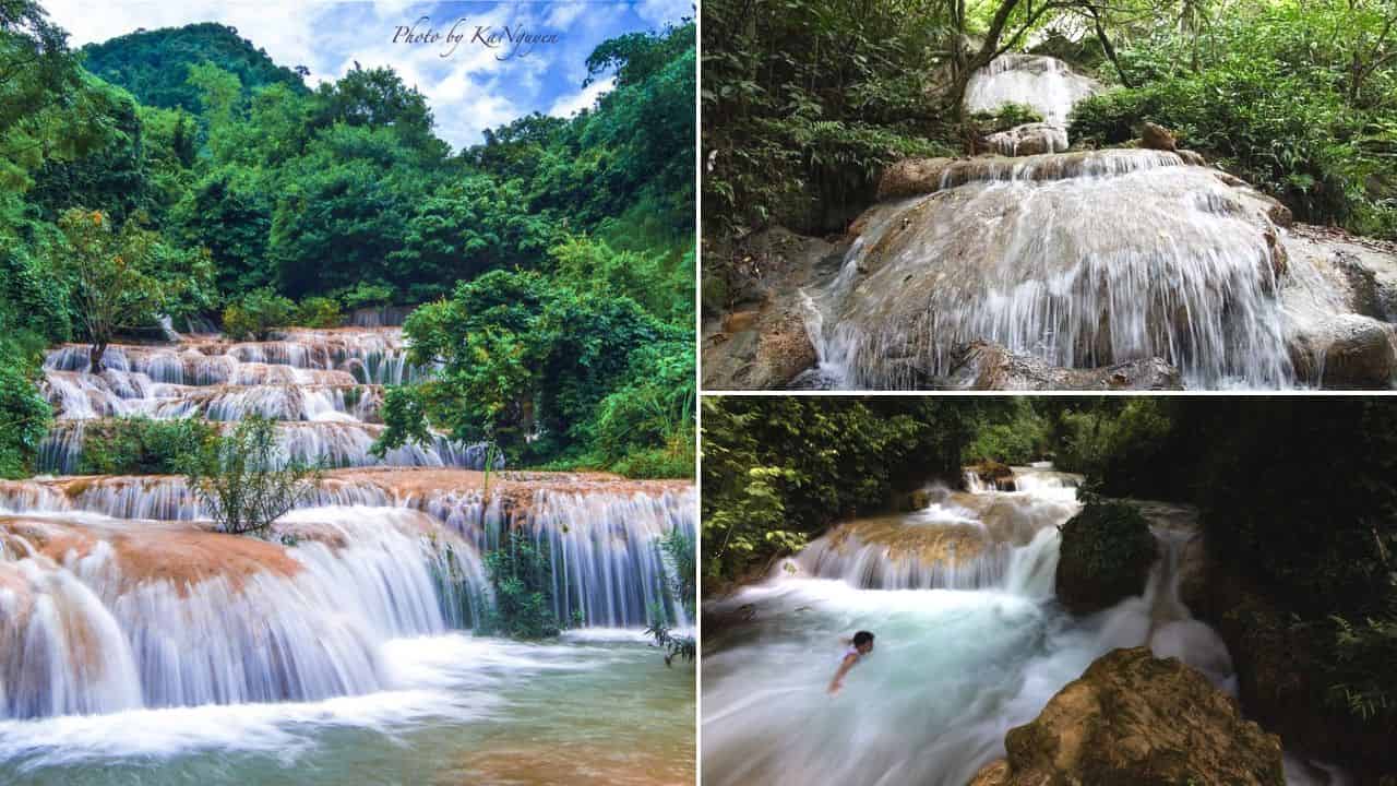 Waterfalls in Pu Luong