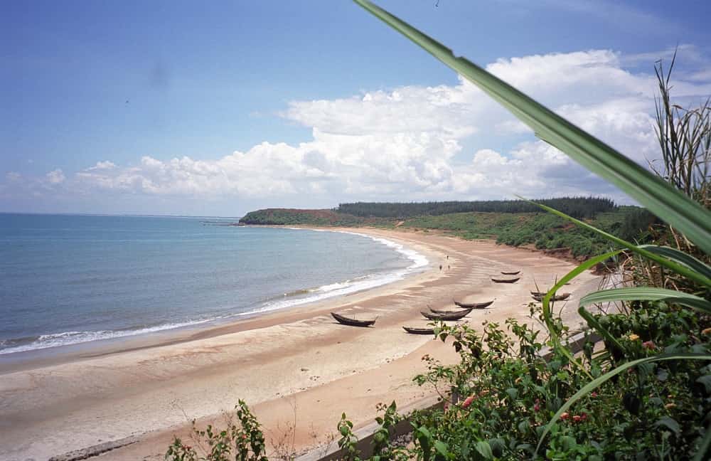 Cua tung beach in Quang Tri